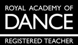 Royal academy of dance registered teacher logo